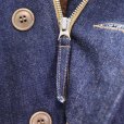 画像7: JELADO×COLIMBO CT83418B Observer Jacket Custom Indigo ジェラード　コリンボ コラボレーション ダブルネーム オブザーバー ジャケット カスタム インディゴ " Robbers Roost " (ロバースルースト) アラスカ CBs シービーズ Seabees ドクロ プリント ミリタリージャケット 