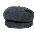 画像10: CUSHMAN クッシュマン 29232 キャスケット 被り方を変えられるので自分のスタイルに合わせやすい！ クッシュマン 人気定番 CASQUETTE コットン100％ 10oz デニム生地 BULACK CHAMBRAY ブラックシャンブレー グッズ 帽子