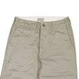 画像6: 	 BUZZ RICKSON’S バズリクソンズ BR40025 ORIGINAL SPEC. CHINOS (ONE WASH) オリジナルチノ ミリタリーチノ チノパン トラウザー ジョッパーズスタイル ワンウォッシュ 02) KHAKI (ONE WASH)