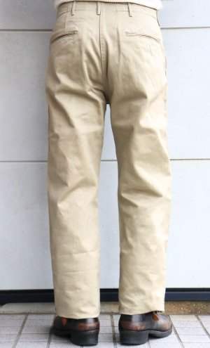 画像4: BUZZ RICKSON’S バズリクソンズ BR40025 ORIGINAL SPEC. CHINOS (ONE WASH) オリジナルチノ ミリタリーチノ チノパン トラウザー ジョッパーズスタイル ワンウォッシュ (ONE WASH)