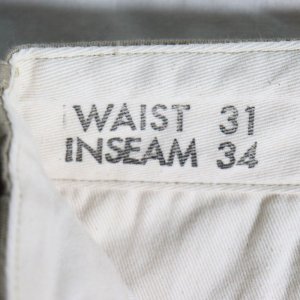 画像11: BUZZ RICKSON’S バズリクソンズ BR40025 ORIGINAL SPEC. CHINOS (ONE WASH) オリジナルチノ ミリタリーチノ チノパン トラウザー ジョッパーズスタイル ワンウォッシュ (ONE WASH)