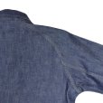 画像16: DELUXEWARE デラックスウエア7640 40sデニムシャツ 人気定番 デニムシャツ ダック裏地 ノンウォッシュ リジット ワークウェア 長袖シャツ
