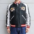 画像4: TAILOR TOYO テーラー東洋 TT15491-128 / Early 1950s Style Acetate Souvenir Jacket “DRAGON HEAD” × “ROARING TIGER” スカジャン  ドラゴン 辰 龍 タイガー 虎 イーグル 刺繍 スカ スーベニアジャケット