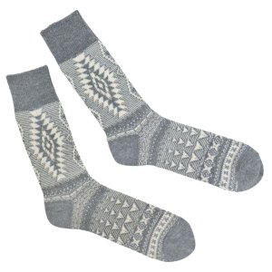 画像2: JELADO ジェラード AB94622 SALEM SOX ブーツソックス ロングソックス ネイティブ made in japan メイドインジャパン オリジナル素材 ソックス 靴下