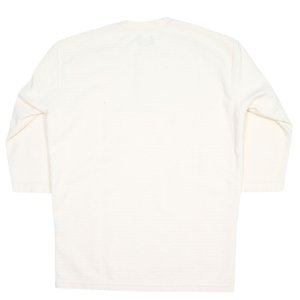 画像17: DALEE'S&CO ダリーズ Rail Nit.C...RAIL ROAD KNIT 七分袖 レイルロードニット Tシャツ 特殊ピケニット 1920年代 ワークニット ハニカム 伸縮性 ヘンリーネック ニット 薄手 7分袖Tシャツ Tシャツ トップス 日本製