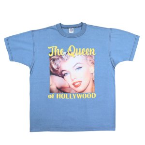 画像2: TOYS MAcCOY トイズマッコイ TMC2414 MARILYN MONROE TEE " The Queen of HOLLYWOOD " マリリンモンロー Tシャツ  ザクイーンオブハリウッド 写真 肖像 プリント Tシャツ アメカジ 天竺 丸胴 アメリカコットン 米綿 半袖Tシャツ