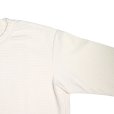 画像13: DALEE'S ダリーズ Rail Nit.C...RAIL ROAD KNIT 七分袖 レイルロードニット Tシャツ 特殊ピケニット 1920年代 ワークニット ハニカム 伸縮性 ヘンリーネック ニット 薄手 7分袖Tシャツ Tシャツ トップス 日本製