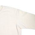 画像13: DALEE'S&CO ダリーズ Rail Nit.C...RAIL ROAD KNIT 七分袖 レイルロードニット Tシャツ 特殊ピケニット 1920年代 ワークニット ハニカム 伸縮性 ヘンリーネック ニット 薄手 7分袖Tシャツ Tシャツ トップス 日本製