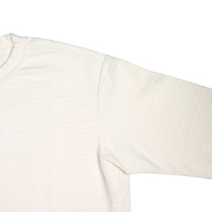画像13: DALEE'S&CO ダリーズ Rail Nit.C...RAIL ROAD KNIT 七分袖 レイルロードニット Tシャツ 特殊ピケニット 1920年代 ワークニット ハニカム 伸縮性 ヘンリーネック ニット 薄手 7分袖Tシャツ Tシャツ トップス 日本製