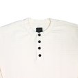 画像10: DALEE'S&CO ダリーズ Rail Nit.C...RAIL ROAD KNIT 七分袖 レイルロードニット Tシャツ 特殊ピケニット 1920年代 ワークニット ハニカム 伸縮性 ヘンリーネック ニット 薄手 7分袖Tシャツ Tシャツ トップス 日本製