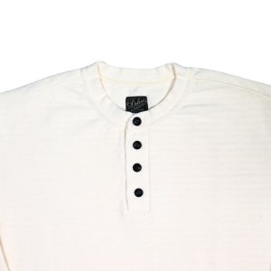 画像10: DALEE'S&CO ダリーズ Rail Nit.C...RAIL ROAD KNIT 七分袖 レイルロードニット Tシャツ 特殊ピケニット 1920年代 ワークニット ハニカム 伸縮性 ヘンリーネック ニット 薄手 7分袖Tシャツ Tシャツ トップス 日本製