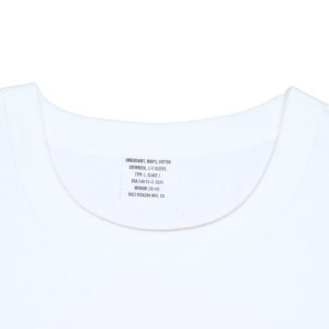 画像4: BUZZ RICKSON'S バズリクソンズ BR78960 PACKAGE T-SHIRT GOVERNMENT ISSUE パッケージTシャツ ミリタリー コットン インナーTシャツ 半袖 第二次大戦 米軍 アンダーシャツ バインダーネック 日本製