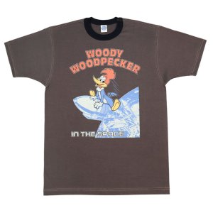 画像11: TOYS McCOY トイズマッコイ TMC2408 WOODY WOODPECKER TEE " WOODY WOODPECKER IN THE SPACE ウッディ ウッドペッカー スペースシャトル ディスカバリー号 プリント Tシャツ sts-70 リンガー 綿100％ アメカジ 半袖 Tシャツ