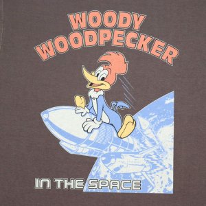 画像13: TOYS McCOY トイズマッコイ TMC2408 WOODY WOODPECKER TEE " WOODY WOODPECKER IN THE SPACE ウッディ ウッドペッカー スペースシャトル ディスカバリー号 プリント Tシャツ sts-70 リンガー 綿100％ アメカジ 半袖 Tシャツ