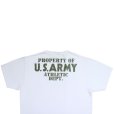 画像10: BUZZ RICKSON'S バズリクソンズ BR79348 S/S T-SHIRT PROPERTY OF U.S. ARMY ATHLETIC DEPT 米陸車財産 プリント アンダーウェア No.436 コヨーテブラウン 半袖Tシャツ Tシャツ ミリタリーTシャツ プリントTシャツ
