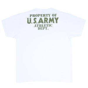 画像9: BUZZ RICKSON'S バズリクソンズ BR79348 S/S T-SHIRT PROPERTY OF U.S. ARMY ATHLETIC DEPT 米陸車財産 プリント アンダーウェア No.436 コヨーテブラウン 半袖Tシャツ Tシャツ ミリタリーTシャツ プリントTシャツ