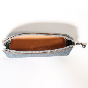 画像7: KC's ケイシイズ Coin Case phaselus コインケース パセルス インゲン豆の形のスリムな コインケース 小銭入れ 小物入れ コンパクト 職人手づくり 本革 エキゾチック レザー