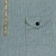画像13: JELADO ジェラード AG01108 Ciggy Shirt 撚り杢シャンブレー 1930年代 BIG YANK ガチャポケット ガチャポケ ワークシャツ シャンブレーシャツ シギーシャツ madeinjapan 日本製
