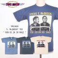 TOYS McCOY トイズマッコイ TMC2403 S. McQUEEN™ TEE" DOB 03 24 30 MALE " マックィーンT フォト 写真 マグショット プリント Tシャツ 半袖Tシャツ スティーブ マックィーン madeinjapan 日本製 アメカジTシャツ