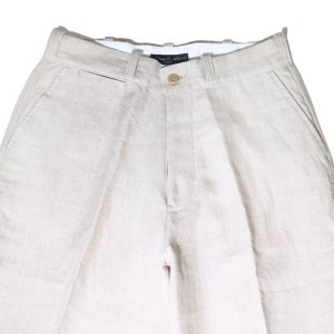 画像4: WEARMASTERS by ATTRACTIONS ウエアマスターズ アトラクションズ Summer Trousers リネン 麻　１００％ サマートラウザー レギュラーフィット・テーパー ボトムライン 通気性 撥水 速乾 トラウザーズ ボトム パンツ 