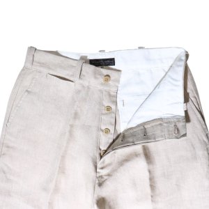画像5: WEARMASTERS by ATTRACTIONS ウエアマスターズ アトラクションズ Summer Trousers リネン 麻　１００％ サマートラウザー レギュラーフィット・テーパー ボトムライン 通気性 撥水 速乾 トラウザーズ ボトム パンツ 