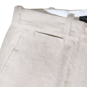 画像7: WEARMASTERS by ATTRACTIONS ウエアマスターズ アトラクションズ Summer Trousers リネン 麻　１００％ サマートラウザー レギュラーフィット・テーパー ボトムライン 通気性 撥水 速乾 トラウザーズ ボトム パンツ 