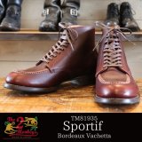 The 2 Monkeys ２モンキーズ TM81935 Sportif Bordeaux Vachetta 2023年春 シーズン限定 シーズナルレザー スポルティフ ヴァケッタレザー ワインレッド レザー ボルドー グッドイヤーウェルト製法 JELADO ジェラード レッドウィングジャパン