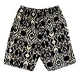 画像2: WEARMASTERS by ATTRACTIONS ウエアマスターズ バイ アトラクションズ 827 Tribal Cotton Shorts トライバル ショーツ ショートパンツ 短パン 通気性 紐 ゴム 民族模様 タトゥー模様 トライバル模様 トライバルデザイン 薄手 50s 綿 コットン 100% madeinjapan (2)