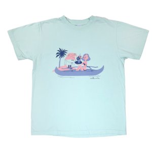 画像2: SUN SURF サンサーフ SS79384 S/S T-SHIRT COCKTAIL by 柳原良平 with MOOKIE ムーキー佐藤 イラストプリント Tシャツ 半袖Tシャツ カクテル hawaii ハワイ ハワイアン ティキスタイル アンクルトリス