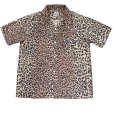 画像4: WEARMASTERS by Attractions ウエアマスターズ バイ アトラクションズ Lot.824 Leopard Cotton S/S Shirt レオパードコットンシャツ ミッドセンチュリー アニマルテキスタイル コットンS/Sシャツ オープンカラー ルーズフィット・ボックスシェイプ ゆったり 半袖シャツ