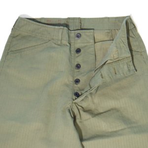 画像5: BUZZ RICKSON'S バズリクソンズ BR42290 U.S. NAVY N-3 TROUSERS N-3ユーティリティパンツ 「USN」 海軍  ミリタリー ミリパン ミリタリーパンツ ワークパンツ トラウザーズ ヘリンボン 日本製 madeinjapan
