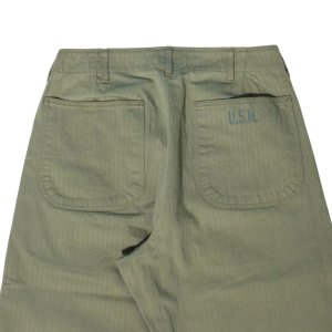 画像12: BUZZ RICKSON'S バズリクソンズ BR42290 U.S. NAVY N-3 TROUSERS N-3ユーティリティパンツ 「USN」 海軍  ミリタリー ミリパン ミリタリーパンツ ワークパンツ トラウザーズ ヘリンボン 日本製 madeinjapan