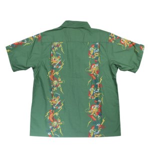 画像21: SAMURAI JEANS サムライジーンズ SSA24-01 龍柄ハワイアンシャツ コットン100％ 高密度平織 アロハシャツ 和柄 龍 ドラゴン 辰年 半袖シャツ madeinjapan 日本製