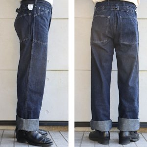 画像2: BUZZ RICKSON'S バズリクソンズ BR41106 TROUSERS, WORKING, DENIM  ミリタリー デニムトラウザー 5ポケット ワークパンツ ミリタリーパンツ デニムパンツ 日本製 MADEINJAPAN