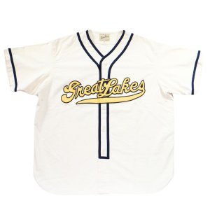 画像4: BUZZ RICKSON'S バズリクソンズ BR39269 BASEBALL SHIRT GREATLAKES 105 OFF WHITE 海軍 野球チーム ベースボールシャツ グレイトレイクス ヴィンテージ復刻 オフホワイト 綿100％ 日本製 madeinjapan ミリタリー 半袖