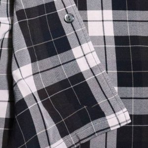 画像11: DELUXEWARE  デラックスウエア RCS-04L RAYON DUCK SHIRT レーヨン ダックシャツ レーヨン100％ オックス織り 長袖シャツ モノクロオンブレ柄 日本製 madeinjapan