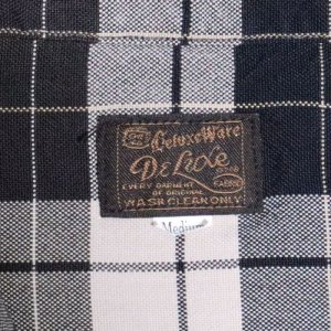 画像6: DELUXEWARE  デラックスウエア RCS-04L RAYON DUCK SHIRT レーヨン ダックシャツ レーヨン100％ オックス織り 長袖シャツ モノクロオンブレ柄 日本製 madeinjapan