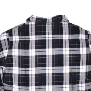 画像13: DELUXEWARE  デラックスウエア RCS-04L RAYON DUCK SHIRT レーヨン ダックシャツ レーヨン100％ オックス織り 長袖シャツ モノクロオンブレ柄 日本製 madeinjapan