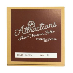 画像28: ATTRACTIONS × ACE WESTERN BELTS Special Collaboration Belts アトラクションズ エースウエスタンベルト スペシャルコラボレーションベルト A20032 スタッズベルト ウエスタンベルト イーストコースト グッズ ベルト