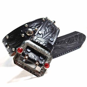 画像4: ATTRACTIONS × ACE WESTERN BELTS Special Collaboration Belts アトラクションズ エースウエスタンベルト スペシャルコラボレーションベルト A20032 スタッズベルト ウエスタンベルト イーストコースト グッズ ベルト