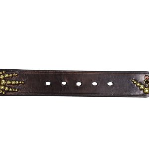 画像9: CUSHMAN クッシュマン 29180 40mm SINGLE PIN STUDS BELT 職人手打ち スタッズベルト ラインストーン 本革 カウハイド 牛革 レザーアイテム 人気定番 グッズ アメカジ ベルト HAP STORE V8 バックル