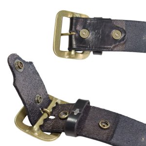 画像6: CUSHMAN クッシュマン 29180 40mm SINGLE PIN STUDS BELT 職人手打ち スタッズベルト ラインストーン 本革 カウハイド 牛革 レザーアイテム 人気定番 グッズ アメカジ ベルト HAP STORE V8 バックル