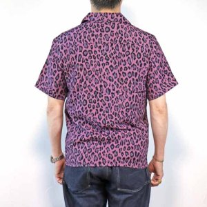 画像3: JELADO ジェラード SG02101 West Coast Shirt ウエストコートシャツ SPROUT 50年代 BOXシルエット オープンカラーシャツ 豹柄 ヒョウ柄 レオパード シャツ 柄シャツ アニマル柄 レトロ アロハ生地 半袖シャツ 