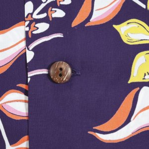 画像9: SUN SURF サンサーフ SS39221 RAYON HAWAIIAN SHIRT “GINGER LILY” レーヨン ハワイアンシャツ ジンジャーリリー ホワイトリリー レイフラワー カラカウア・アベニュー ワイキキ・スポーツ社 WAIKIKI SPORTS 抜染プリント オールオーバー・パターン アロハ アロハシャツ