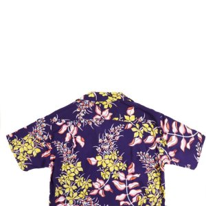 画像13: SUN SURF サンサーフ SS39221 RAYON HAWAIIAN SHIRT “GINGER LILY” レーヨン ハワイアンシャツ ジンジャーリリー ホワイトリリー レイフラワー カラカウア・アベニュー ワイキキ・スポーツ社 WAIKIKI SPORTS 抜染プリント オールオーバー・パターン アロハ アロハシャツ