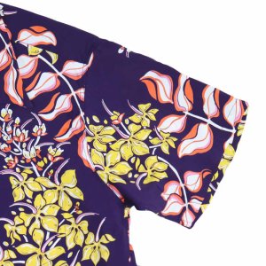 画像8: SUN SURF サンサーフ SS39221 RAYON HAWAIIAN SHIRT “GINGER LILY” レーヨン ハワイアンシャツ ジンジャーリリー ホワイトリリー レイフラワー カラカウア・アベニュー ワイキキ・スポーツ社 WAIKIKI SPORTS 抜染プリント オールオーバー・パターン アロハ アロハシャツ