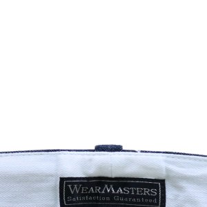 画像7: Wearmasters ウエアマスターズ Lot.344 Heritage Denim Trousers ヘリテージ デニム トラウザース ワークパンツ スラックス work pants denim slacks レギュラーフィット regular fit ムラ糸インディゴデニム ブラックデニム Uneven yarn indigo denim コットン cotton 日本製 madeinjapan