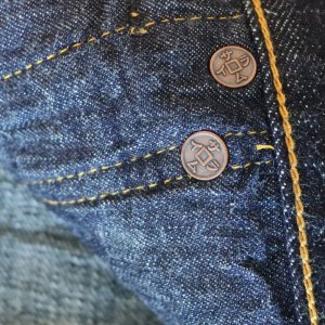 画像10: SAMURAIJEANS サムライジーンズ 零+ストレートモデル S5100VX ZERO PLUS STRAIGHT MODEL オリジナルデニム 17oz 鉄製松ノ木ボタン セカンド デニム ジーンズ 2nd type jeans コットン cotton ワンウォッシュ one wash 日本製 madeinjapan