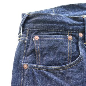 画像5: DELUXEWARE デラックスウエア VINTAGE TAPERED STRAIGHT 1953XX 13.6oz Dry Denim ドライデニム 旧式織機 時代再現 再現ジーンズ テーパードストレート クリムゾンバータック ヴィンテージパターン コットン100％ 日本製 