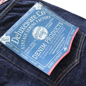 画像16: DELUXEWARE デラックスウエア VINTAGE TAPERED STRAIGHT 1953XX 13.6oz Dry Denim ドライデニム 旧式織機 時代再現 再現ジーンズ テーパードストレート クリムゾンバータック ヴィンテージパターン コットン100％ 日本製 